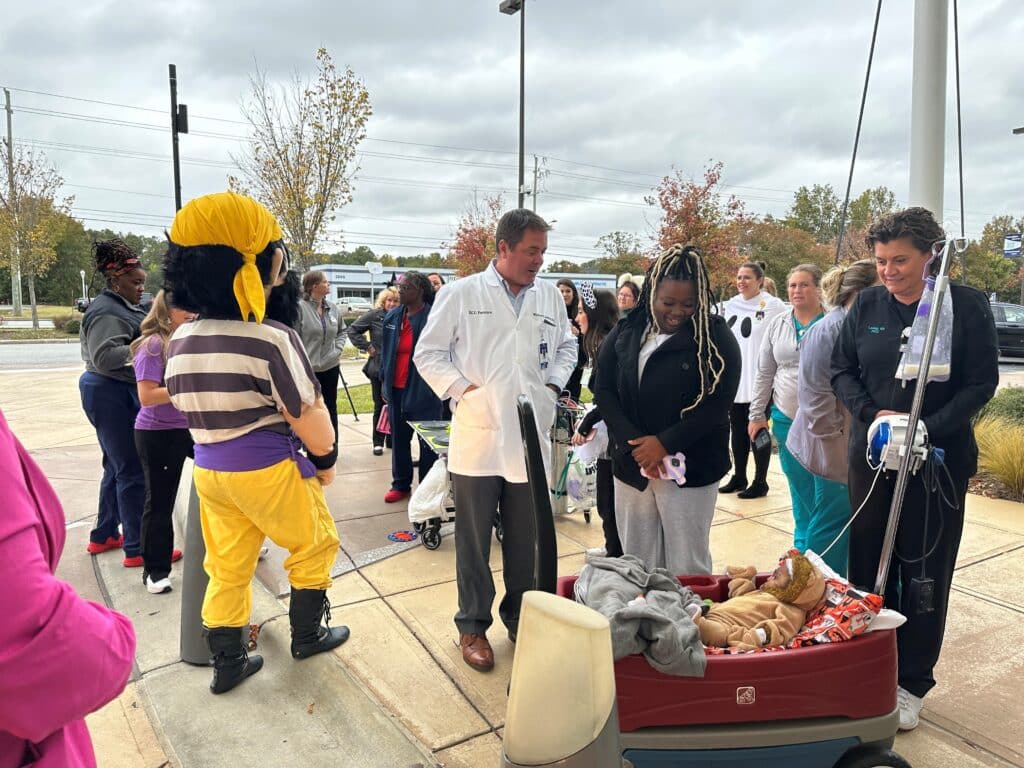 Annual Maynard Children’s Hospital Halloween parade brings moment of