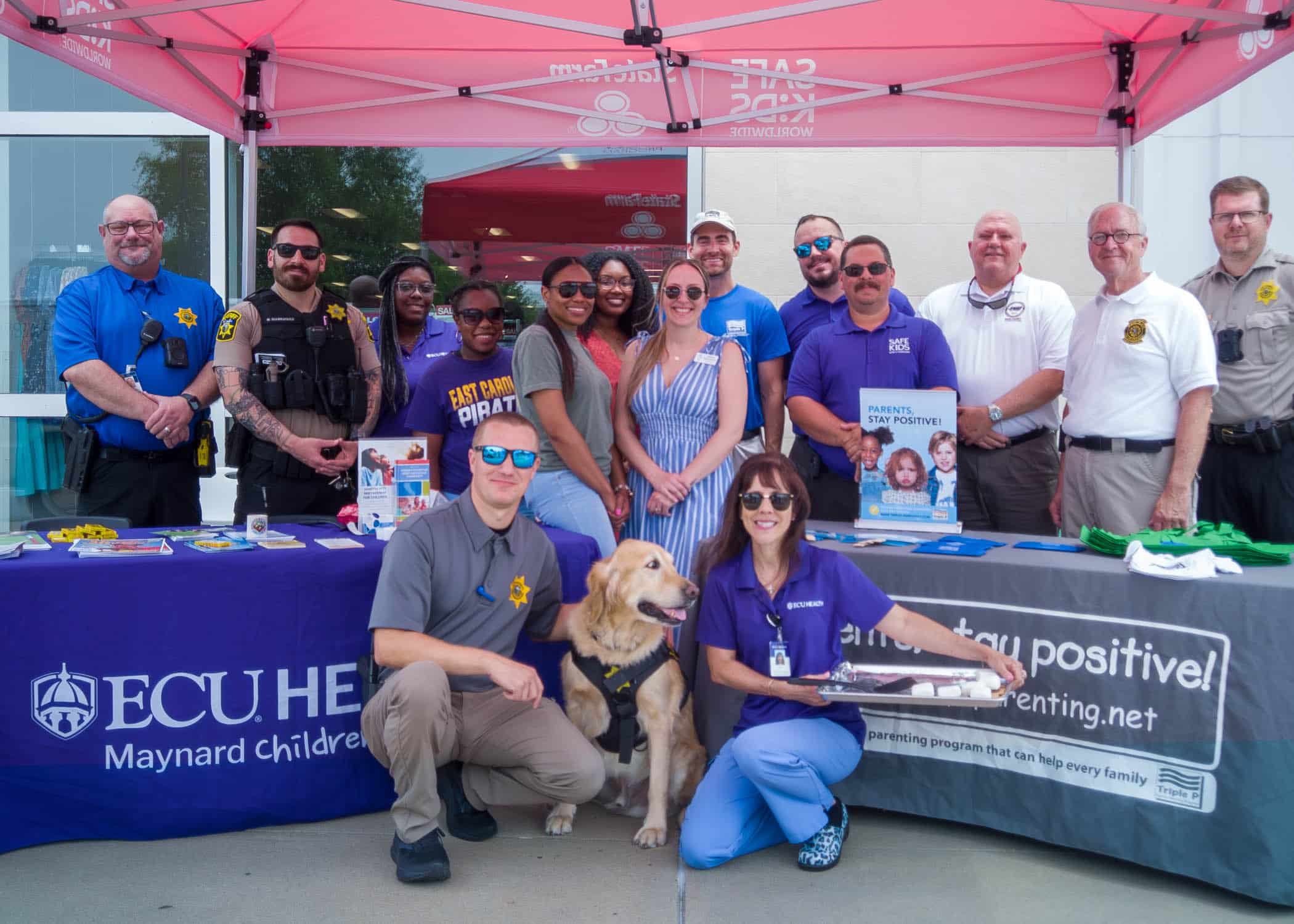 Parents, caregivers, and ECU Health advises against leaving children, seniors, or pets unattended in cars