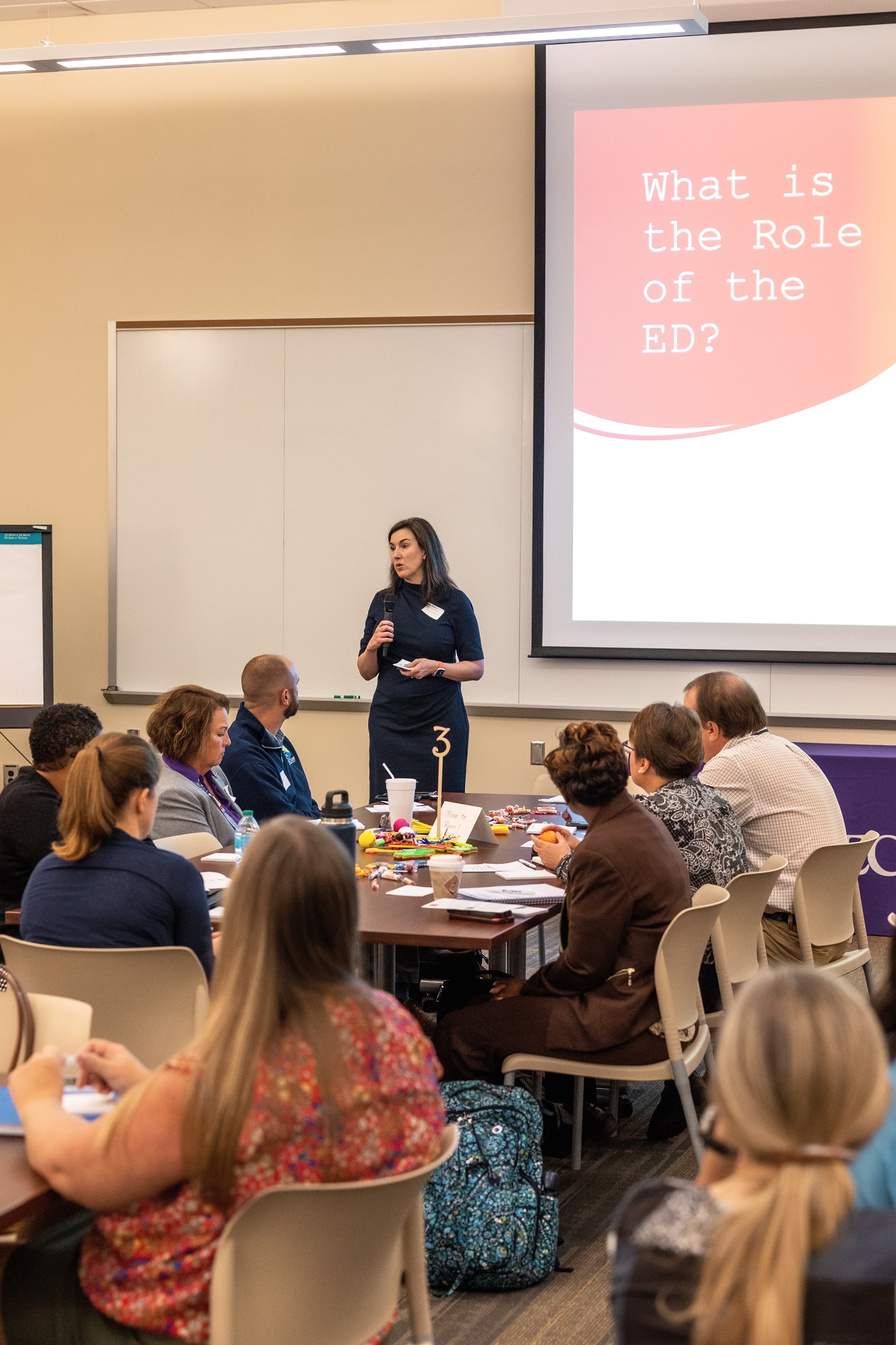 Dr. Leigh Patterson, chief of services for emergency medicine at ECU Health Medical Center and chair of emergency medicine at the Brody School of Medicine at East Carolina University